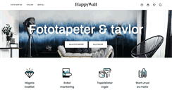 Desktop Screenshot of happywall.se